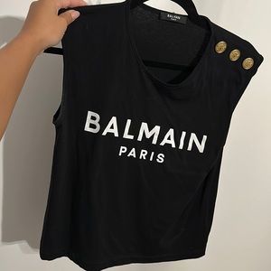 Balmain sleeveless tank top